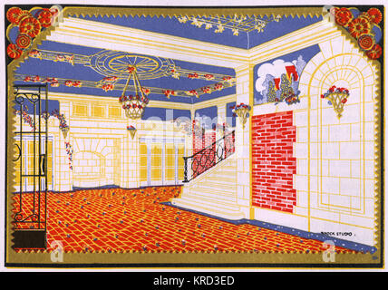 Intérieur du May Fair Hotel Banque D'Images