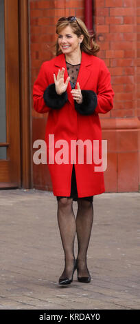 Strictly Come Dancing présentateurs et les juges arrivent à la Tower Ballroom à Blackpool pour live show ce soir avec : Darcy Bussell Où : Blackpool, Royaume-Uni Quand : 18 novembre 2017 Source : WENN.com Banque D'Images