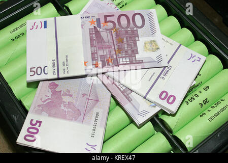 Billets de 500 euros Banque D'Images