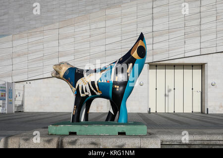 Lambanana, symbole de Liverpool, à l'Embarcadère Head, Liverpool, Merseyside, Royaume-Uni Banque D'Images