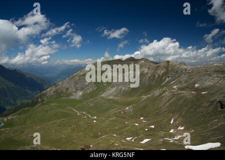 Großglockner Hochalpenstraße verbindet die als die beiden hochalpine Gebirgsstraße österreichischen Bundesländer Salzbourg et Carinthie. Banque D'Images