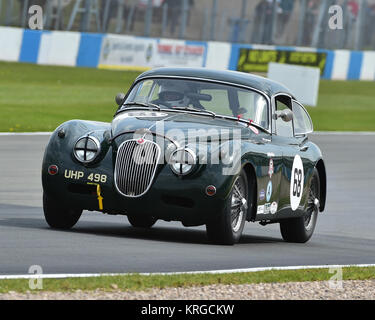 Marc Gordon, Jaguar XK150, Jaguar Classic Challenge, pré-66 Jaguar Cars, Donington Festival historique, 2017, sport automobile, sport automobile, sport automobile, nos Banque D'Images