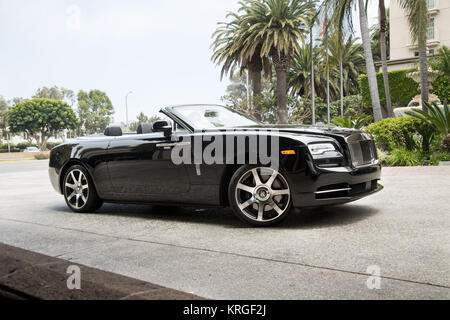 RollsRoyce Aube - Extérieur noir - à l'endroit/avant Banque D'Images