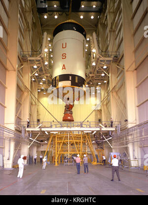 S-IVB Saturn IB-206 Banque D'Images