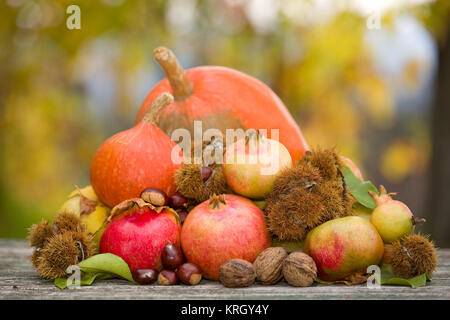 fruits automne Banque D'Images