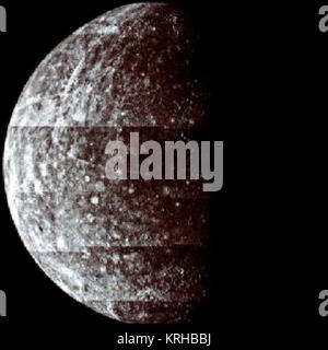 II pianeta Mercurio Banque D'Images