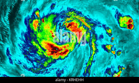 La NASA-NOAA Satellite NPP Suomi aspect coloré obtient à l'Ouragan Blanca (18492946285) Banque D'Images