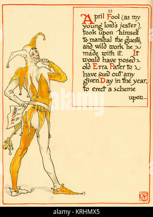 Poisson d'avril tellement bouffon Banque D'Images