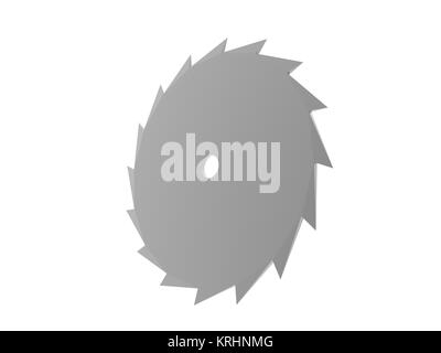 lame de scie sans dents Banque D'Images