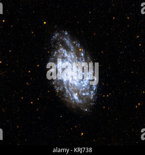 Galaxie M33 en Ultraviolet Banque D'Images