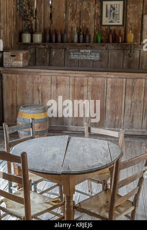 Langtry, Texas - Le 'Jersey Lilly,' Judge Roy Bean's saloon et combinaison d'audience pendant la fin des années 1800 lorsqu'il était le "droit à l'ouest de la Pecos.' Banque D'Images