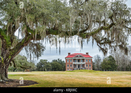 Drayton Hall plantation à Charleston, Caroline du Sud Banque D'Images