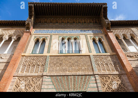 Alcazar de Séville Banque D'Images