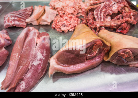 Viande crue Banque D'Images