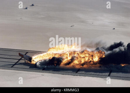 Après l'impact CID fireball DVIDS727621 Banque D'Images