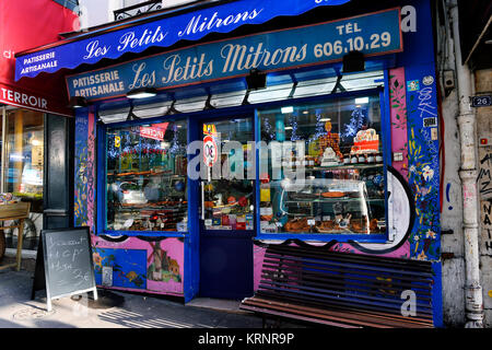 Les petits Mitrons, Montmartre, rue Lepic, Paris - France Banque D'Images