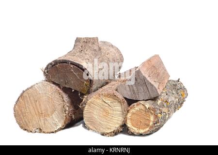 Pile de bois de journal Banque D'Images