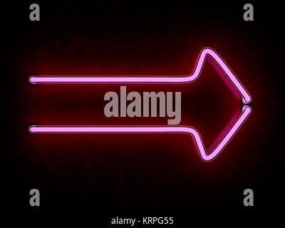 Heon flèche signe pancarte. Le rendu 3D Banque D'Images