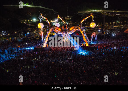 Glastonbury Festival 2017. Image crédit : Charlie Raven Banque D'Images