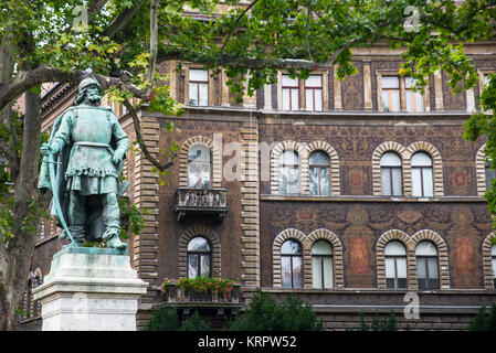 Szondy Gyorgy statue, Budapest Banque D'Images