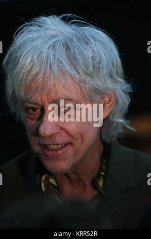 Sir Bob Geldof à la Bibliothèque nationale d'Irlande, il a annoncé que l'aide de bande Trust fait don de ses archives à l'INT. Photo date : mercredi 20 décembre 2017. Voir PA histoire IRISH Geldof. Crédit photo doit se lire : Brian Lawless/PA Wire Banque D'Images