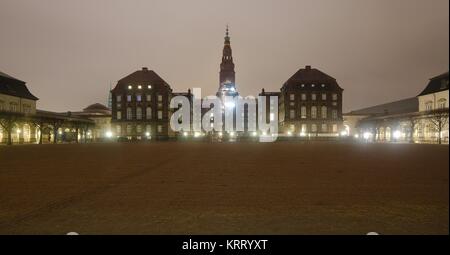 Palais de Christiansborg à Copenhague Banque D'Images