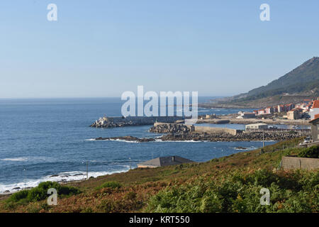 Paysage de La Guardia, province de Pontevedra, Galice, Espagne Banque D'Images