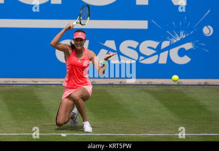 Londres, ANGLETERRE - 17 juin : Ana Ivanovic lors de la troisième journée de l'Aegon Championships à Queen's Club le 17 juin 2015 à Londres, en Angleterre. Personnes : 23 11 Banque D'Images