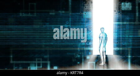 Révolution numérique Banque D'Images