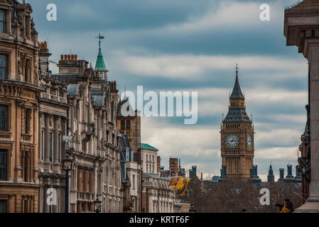 Londres, Royaume-Uni - 19 Février 2017 : Londres vue de Piccadilly Circus. Banque D'Images