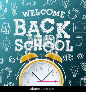 Retour à l’école Banque D'Images