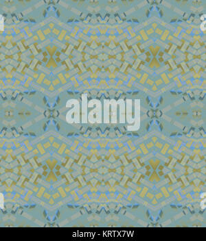 Abstract background transparent géométrique. Ornements réguliers motif en diamant gris bleu et jaune de nuances. Banque D'Images