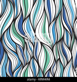Seamless abstract pattern. Une composition dynamique et continu Banque D'Images