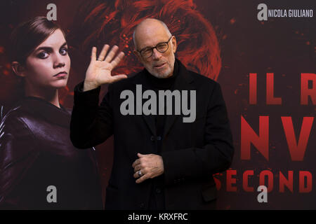 Gabrile, Salvatores Ludovico Girardello et Victor Perez photos pendant la photocall du film italien Il Ragazzo seconda generazione invisible à l'hôtel Le Meridien visconti à rome Banque D'Images