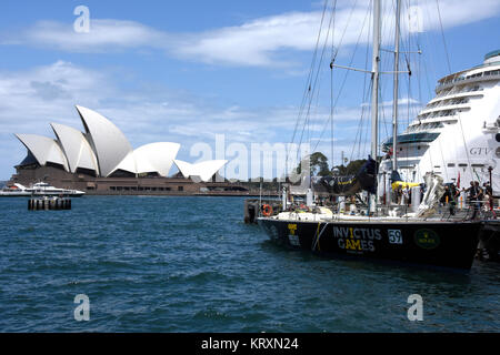 Le port de Sydney, Australie. Dec 22, 2017. 37 La collecte de leurs bateaux dans le port de Sydney kit 22-12-17 Crédit : MIchael Crawford-Hick/Alamy Live News Banque D'Images