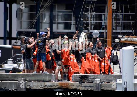 Le port de Sydney, Australie. Dec 22, 2017. 37 La collecte de leurs bateaux dans le port de Sydney kit 22-12-17 Crédit : MIchael Crawford-Hick/Alamy Live News Banque D'Images