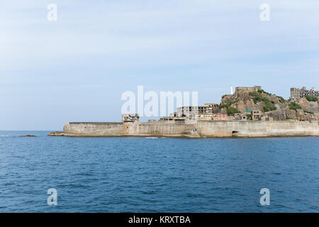 Hashima Island au Japon Banque D'Images