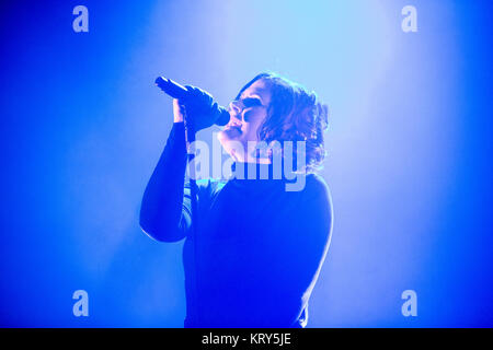 Norvège, Oslo - Décembre 03, 2017. La chanteuse et auteur-compositeur Alison Moyet effectue un concert live de la Rockefeller à Oslo. (Photo crédit : Gonzales Photo - Per-Otto IPPO). Banque D'Images