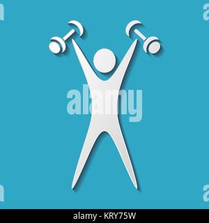 L'exercice de la figure Banque D'Images