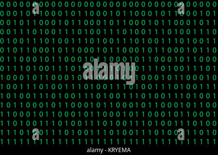 Modèle sans couture avec code binaire Banque D'Images