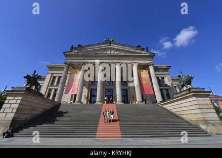 Theatre, du gendarme, du marché, Berlin, Allemagne, Schauspielhaus, Gendarmenmarkt, Mitte, Deutschland Banque D'Images