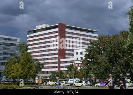 Maison européenne, Stresemannstrasse, cross montagne, Berlin, Allemagne, Europahaus, Kreuzberg, Deutschland Banque D'Images