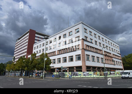 Maison européenne, l'Allemagne, maison de montagne, Stresemannstrasse, Berlin, Allemagne, Europahaus, Deutschlandhaus, Kreuzberg, Deutschland Banque D'Images