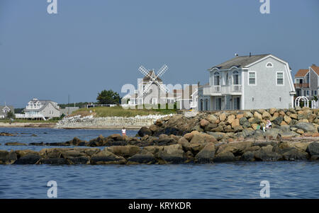 Maisons de Plage, Dennis Port, Cape Cod, Massachusetts, USA / maisons de plage, Strandhaeuser, Cape Cod, USA / Strandhäuser Banque D'Images