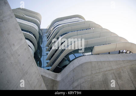 Structure en couches de l'architecture moderne Banque D'Images