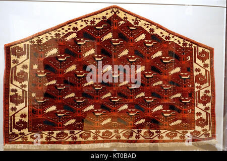 Asmalyk (chameau de piégeage), les gens, le Turkménistan, Tekke, 19e siècle, bois - Textile Museum, Université George Washington - DSC09482 Banque D'Images