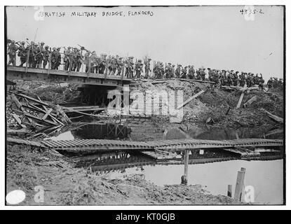 Pont militaire britannique, la Flandre (22385287316) Banque D'Images