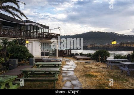 Dans seoubong d'hamdeok beach cafe Banque D'Images