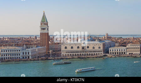 Vue de la ville de Venise Banque D'Images