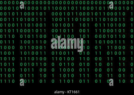 Modèle sans couture avec code binaire Banque D'Images